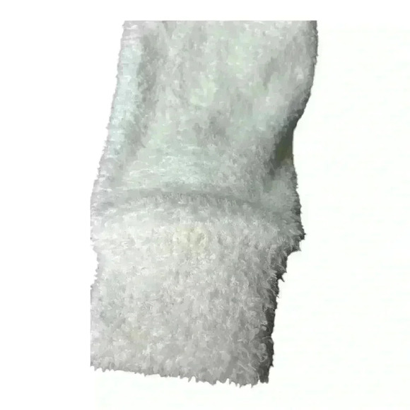 🎉 HOST PICK🎉 Honeydew Intimates Women Ivory Fluffy Comfort 3/4 Zip Pullover - Picture 8 of 9